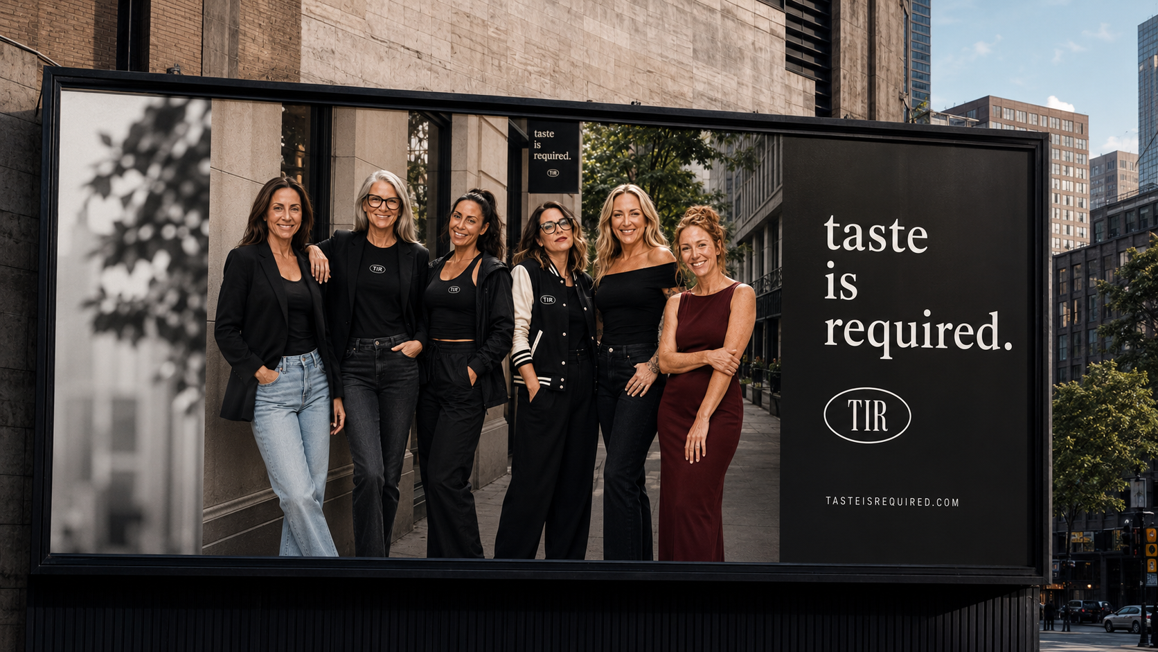 Taste Is Required public campaign image.